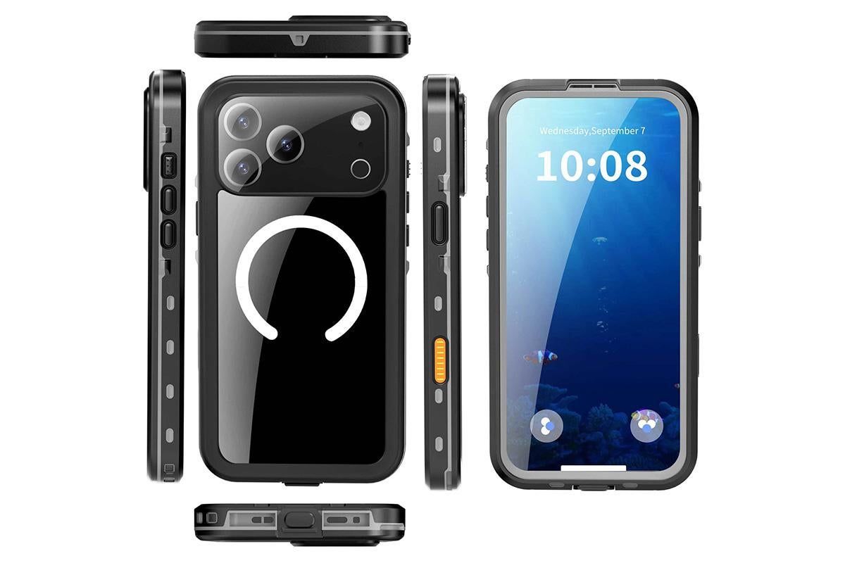 Waterproof Protective Case Compatible with iPhone 17 Pro