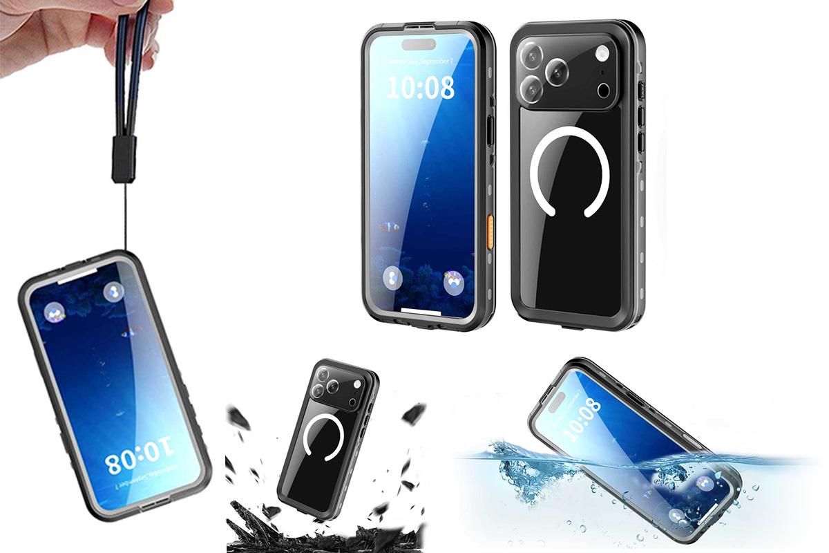 Waterproof Protective Case Compatible with iPhone 17 Pro Max
