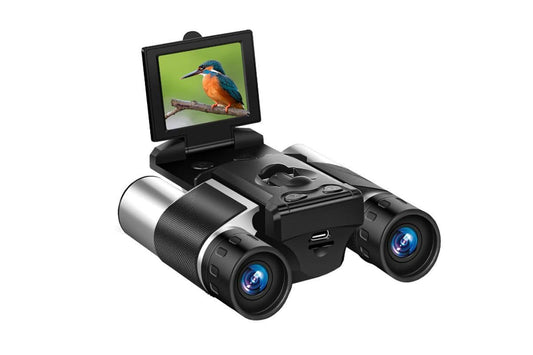 HD Digital Binoculars with 2Inch LCD Screen Video Recording & Night Vision for Bird Watching