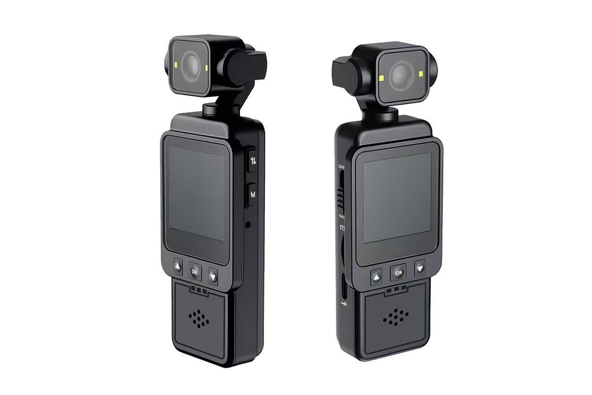 Body Camera Mini Body Cam with WiFi Record for Travel Pet Proof Walk