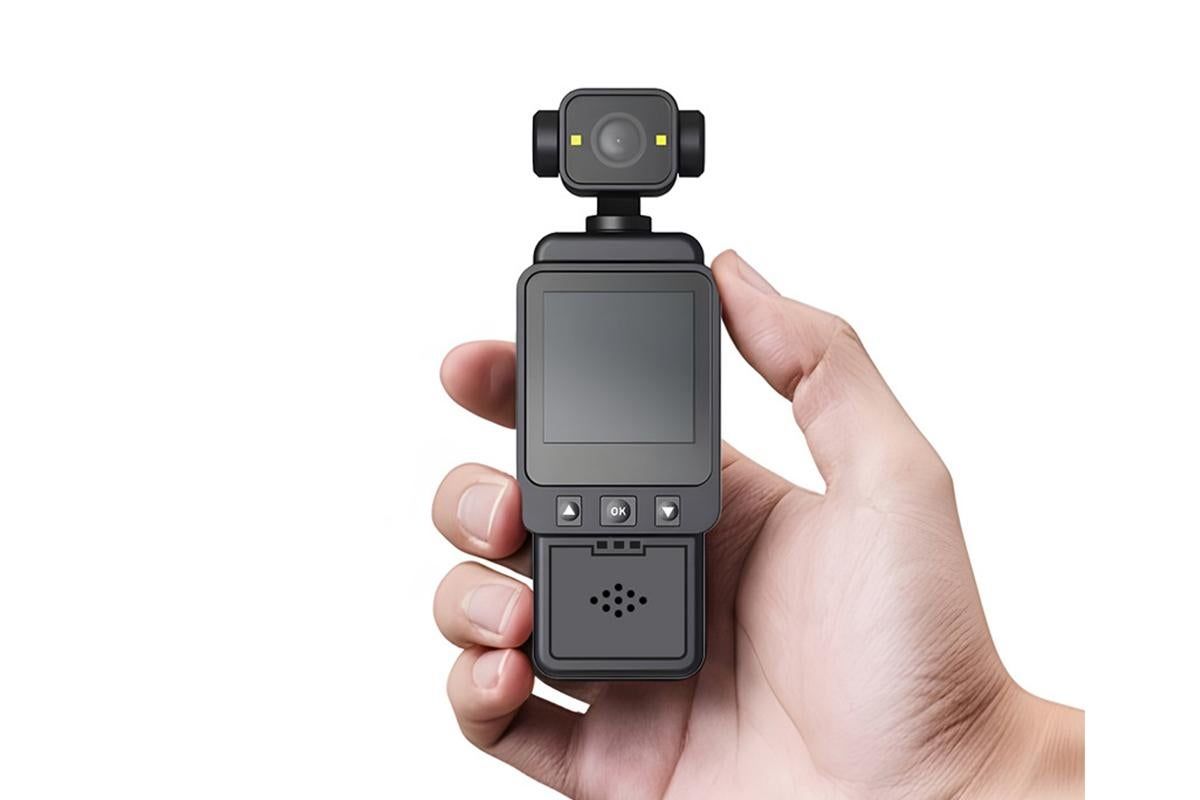 Body Camera Mini Body Cam with WiFi Record for Travel Pet Proof Walk