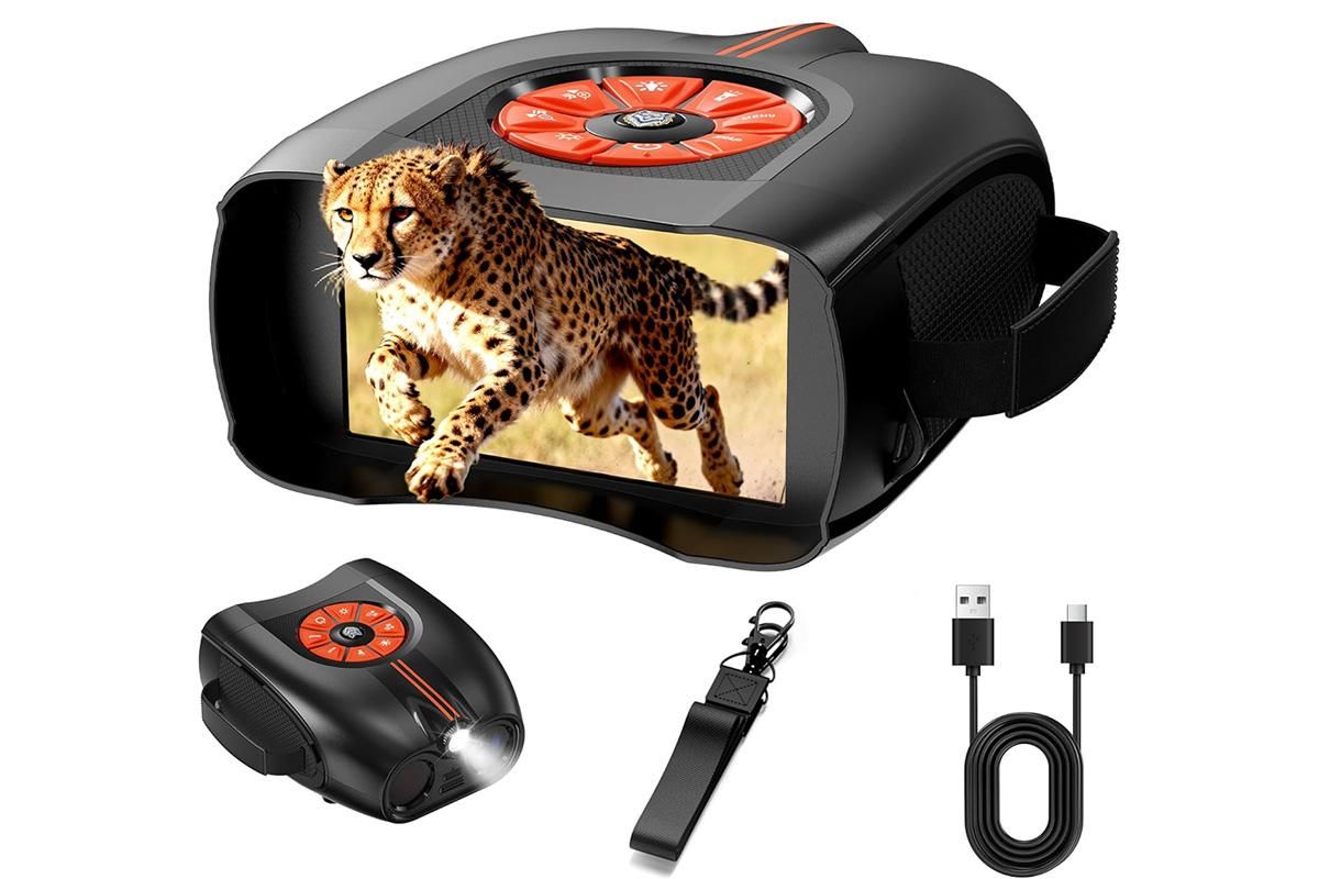 Infrared Night Vision Binoculars for Long Range Outdoor Observation