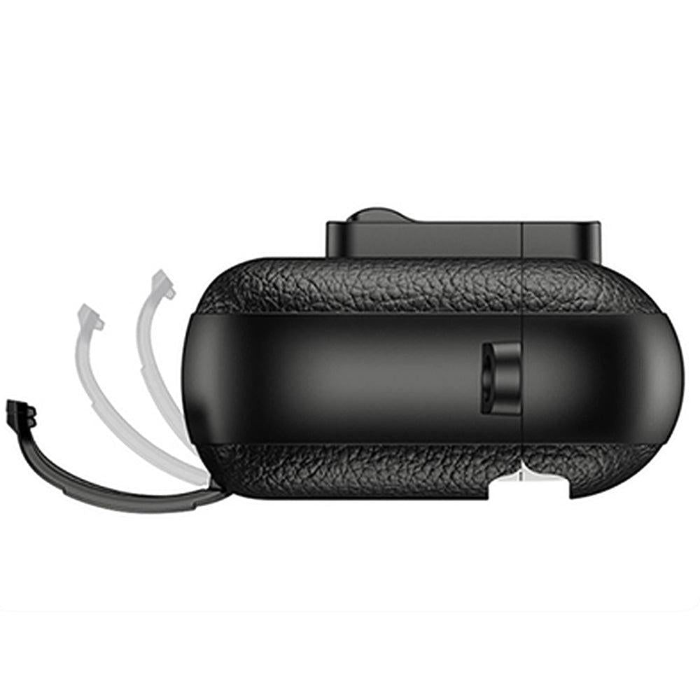 Protective Case Compatible With AirPods Pro 3 Shockproof Cover with Keychain Hook Black