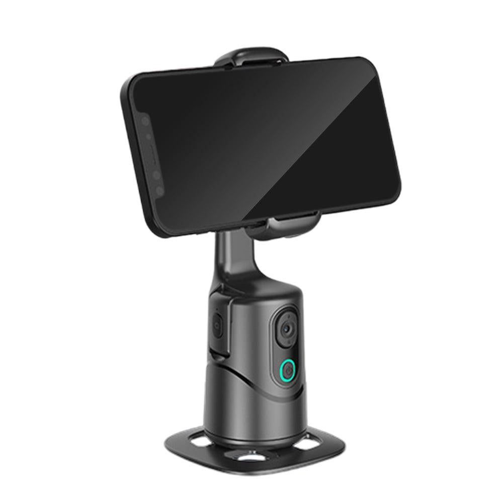 AI Smart Tracking Phone Gimbal 360-Degree Rotating Gesture Control Bluetooth Remote Face and Body Tracking