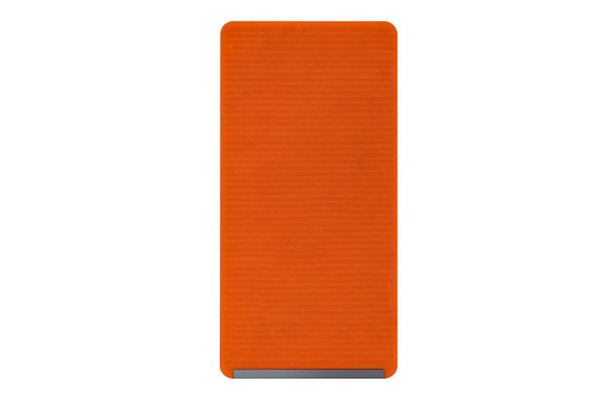 Portable Silicone Phone Stand Desk Holder for Office Travel Airplane-Orange