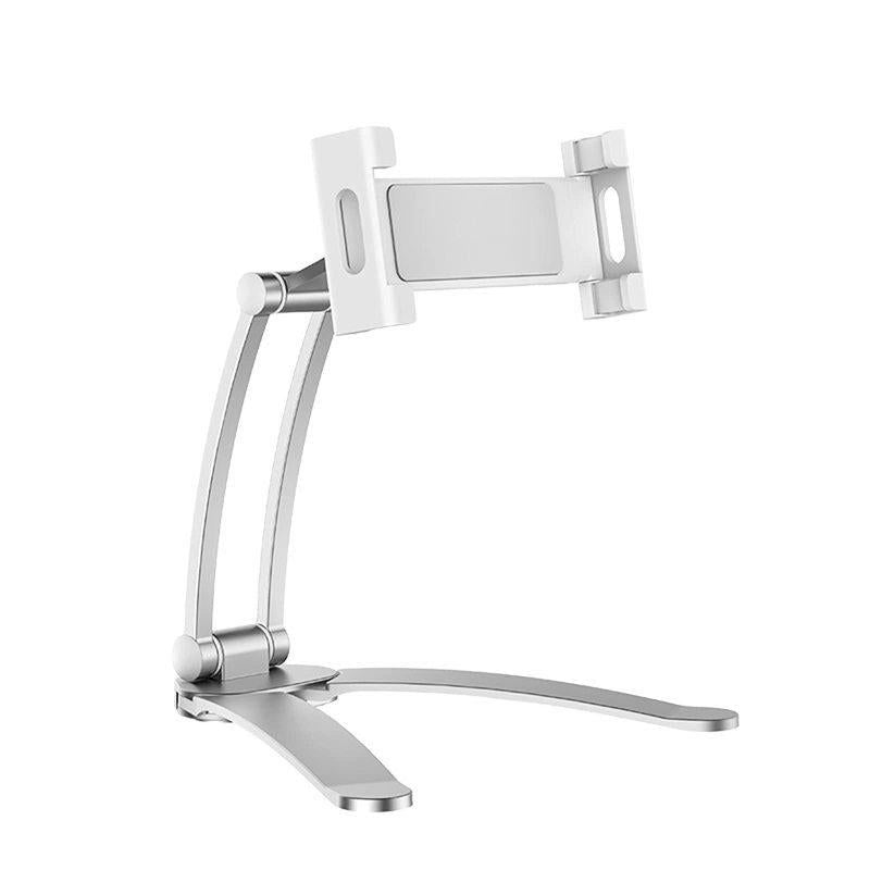 Tablet Stand Kitchen Desktop Aluminium Phone Tablet Stand Wall Mount Laptop Stand Large Clip