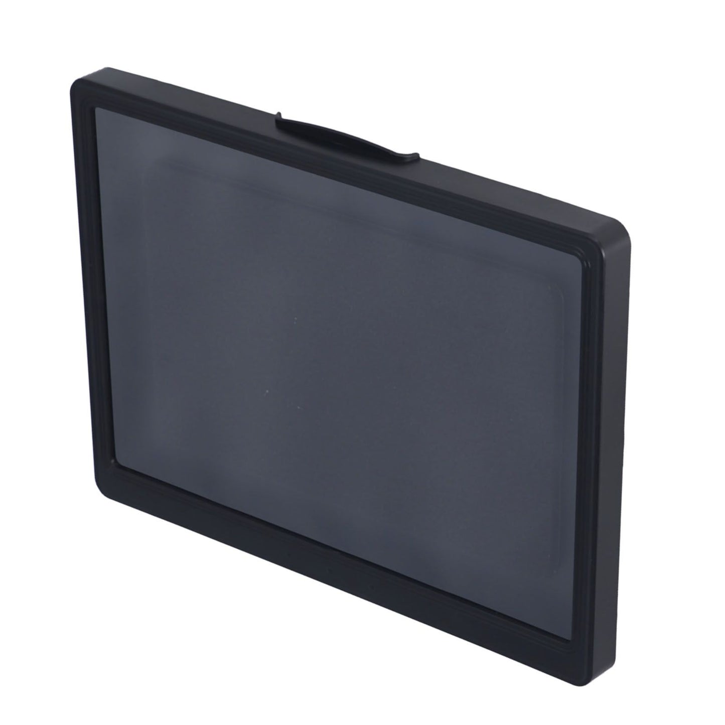 Bathroom Waterproof Anti Fog Touch Screen Mobile Phone Case Wall Mount Sealed Protective Cover Computer Tablet Storage Case Box 9802B Black