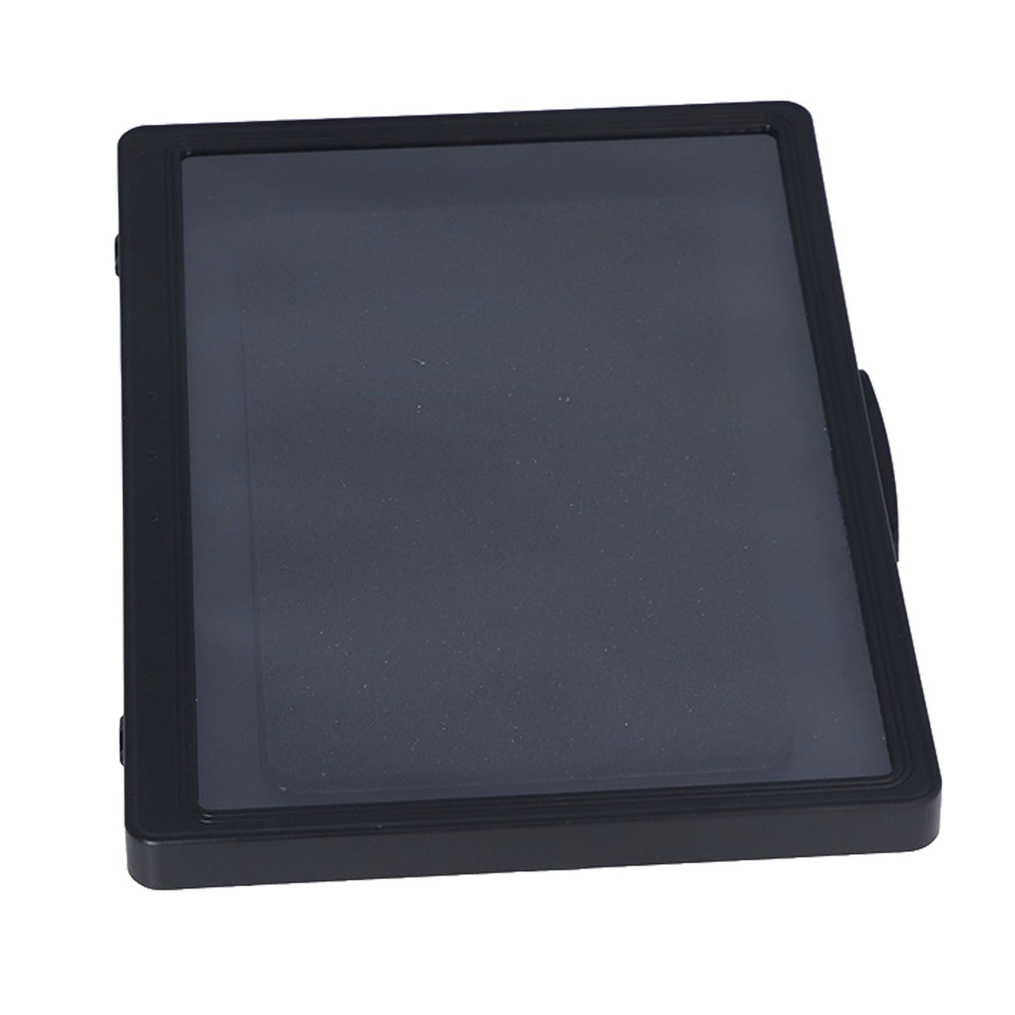 Bathroom Waterproof Anti Fog Touch Screen Mobile Phone Case Wall Mount Sealed Protective Cover Computer Tablet Storage Case Box 9802B Black
