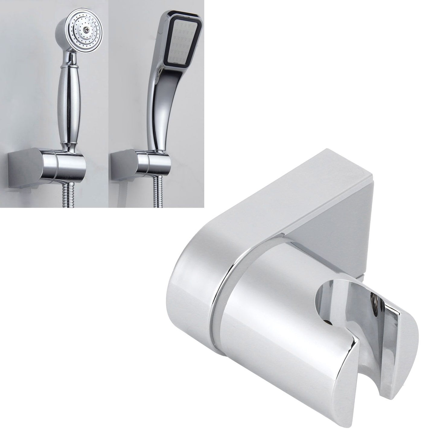 Shower Head Bracket Wall Hanging Rotatable Handheld Shower Stand Holder for Home Bathroom