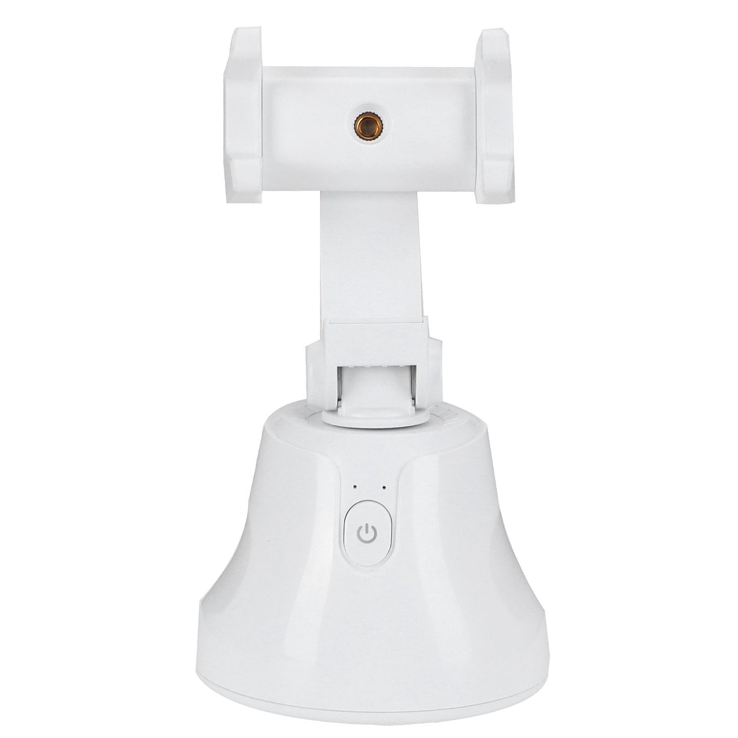 360 Degree Rotating Ballhead Smart Face Object Tracking Phone Camera Bracket Holder for Live StreamingWhite