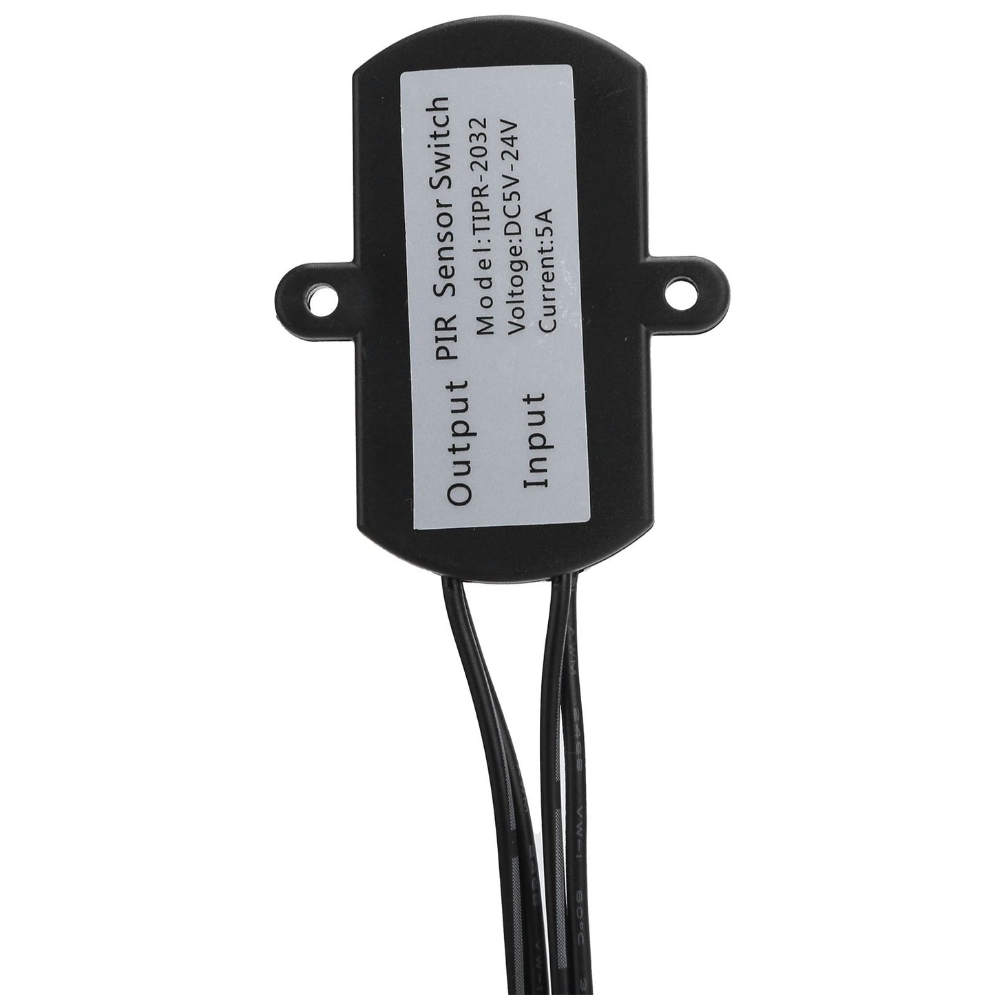 DC6V‑24V LED Strip Infrared Human Body Detect Sensor LED Infrared Body SensorBlack