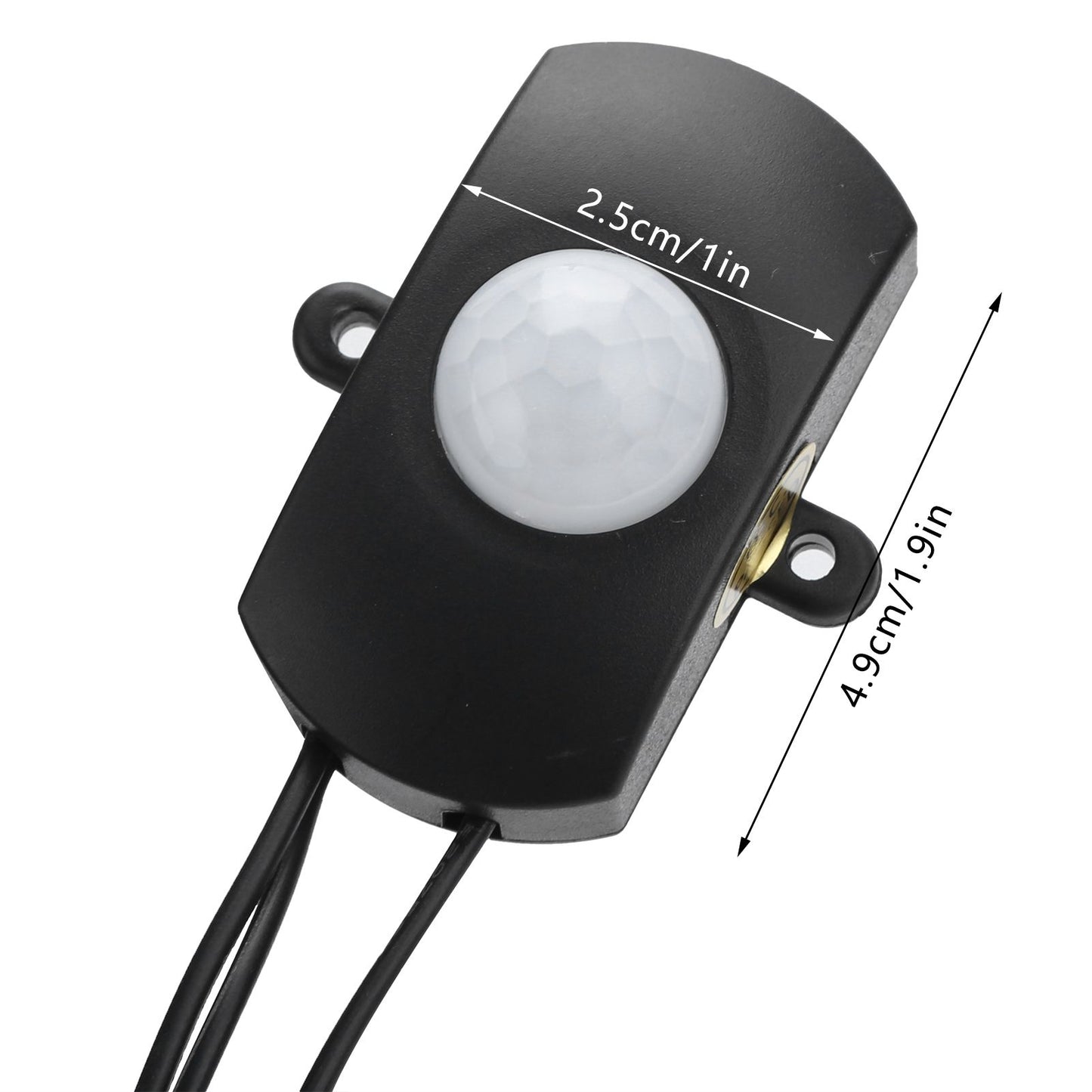 DC6V‑24V LED Strip Infrared Human Body Detect Sensor LED Infrared Body SensorBlack