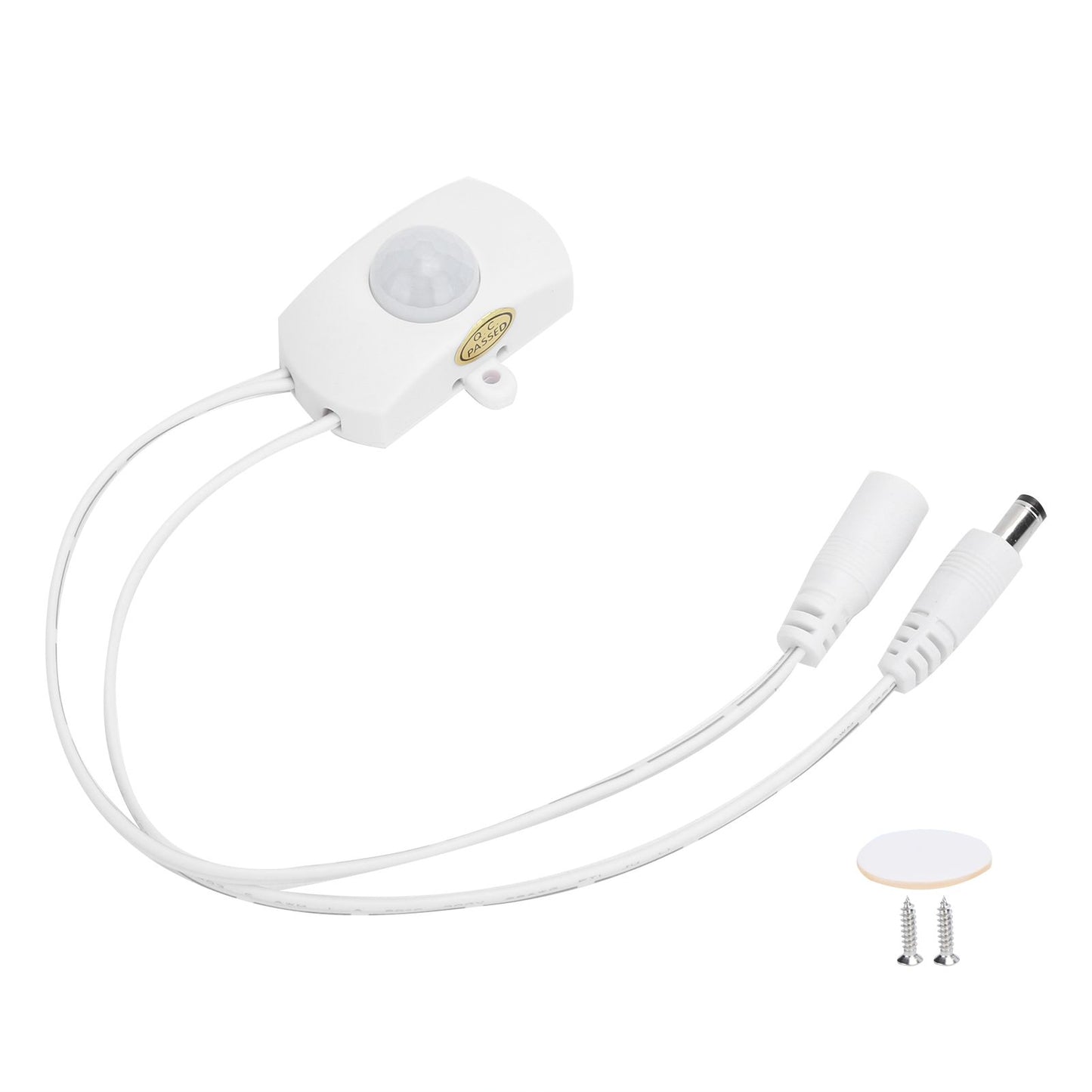 DC6V‑24V LED Strip Infrared Human Body Detect Sensor LED Infrared Body SensorWhite