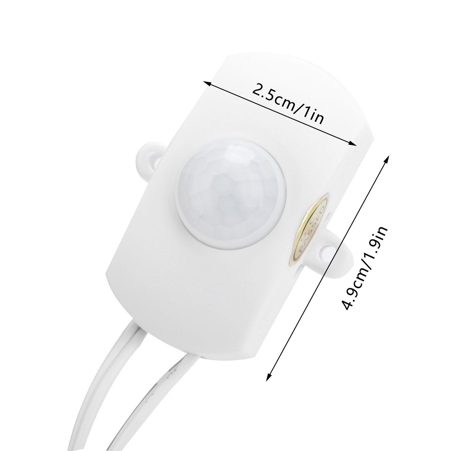 DC6V‑24V LED Strip Infrared Human Body Detect Sensor LED Infrared Body SensorWhite