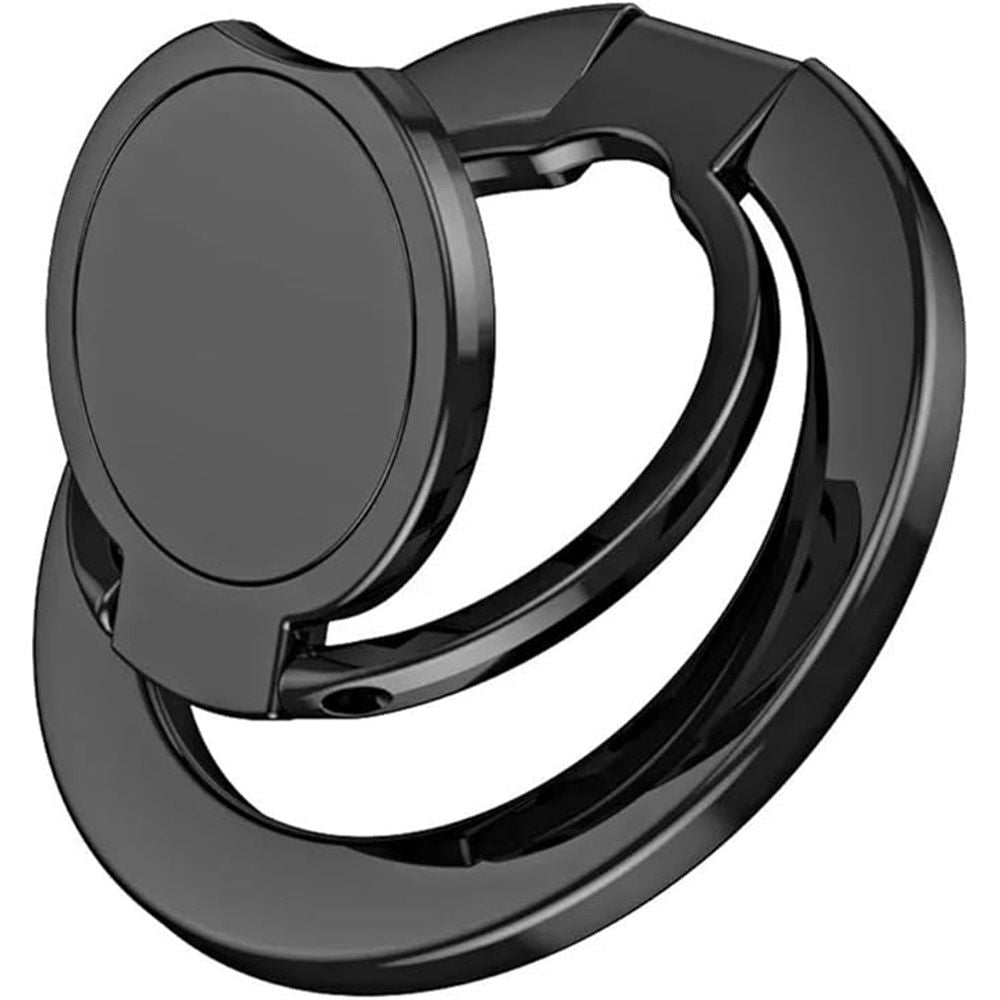 Magnetic Ring Holder Dual-Side Magnetics, Removable Gym Phone Grip with Kickstand for iPhone 17/16/15/14/13/12/ Series All Phones Compatible with Magnetic Car Mount