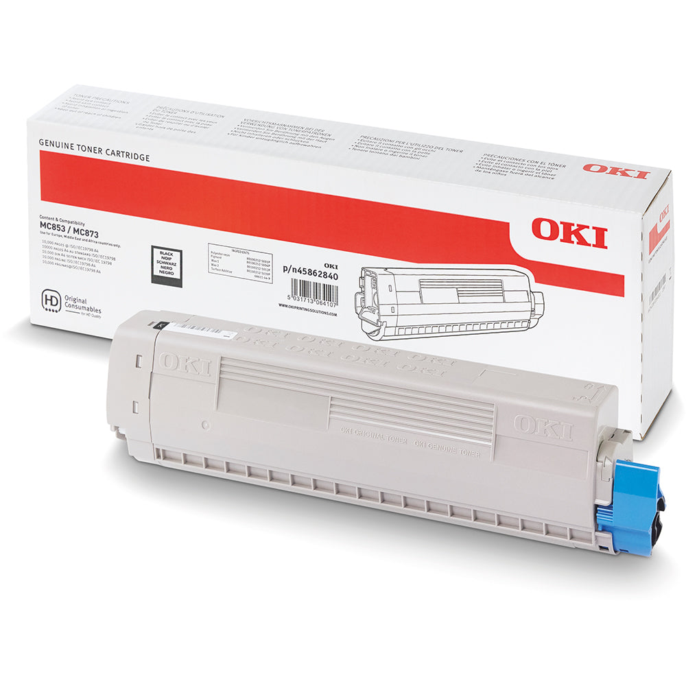 OKI MC853 Black Toner