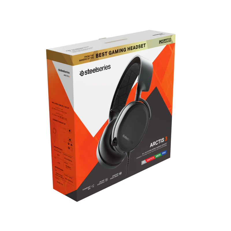 STEEL SERIES Arctis 3 Headset Black