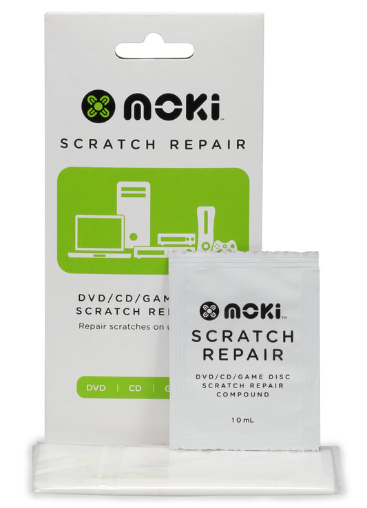 MOKI Scratch Repair - DVD/CD/Game Disc Scratch Repair Kit