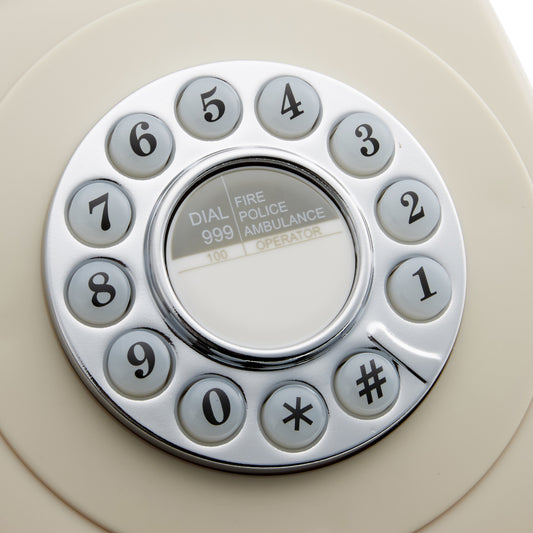 GPO RETRO GPO 746 PUSH BUTTON TELEPHONE - IVORY