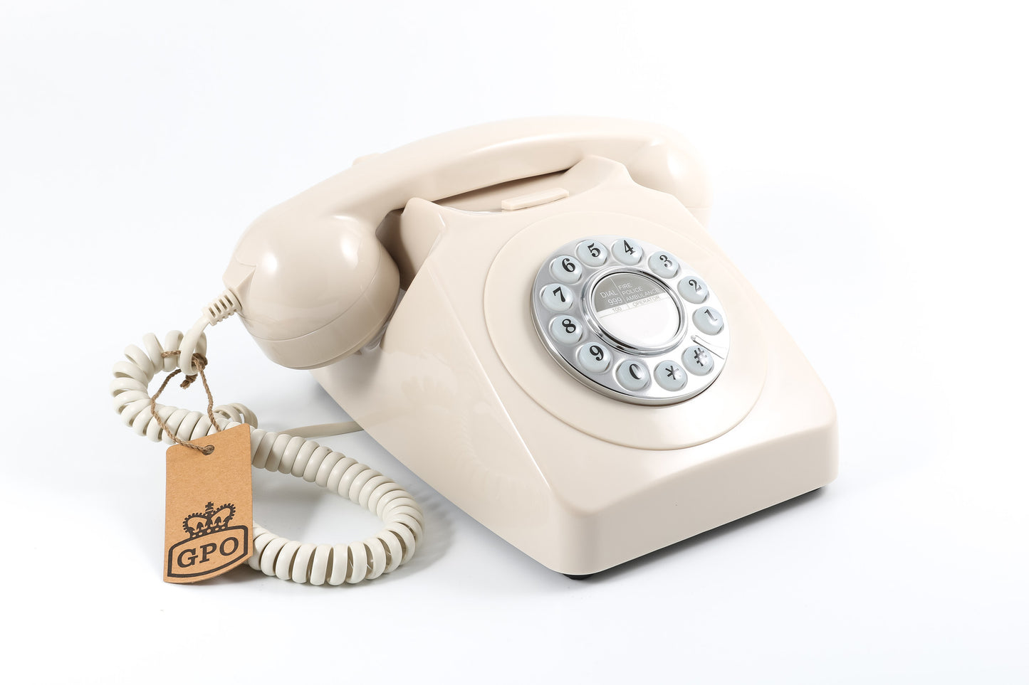 GPO RETRO GPO 746 PUSH BUTTON TELEPHONE - IVORY