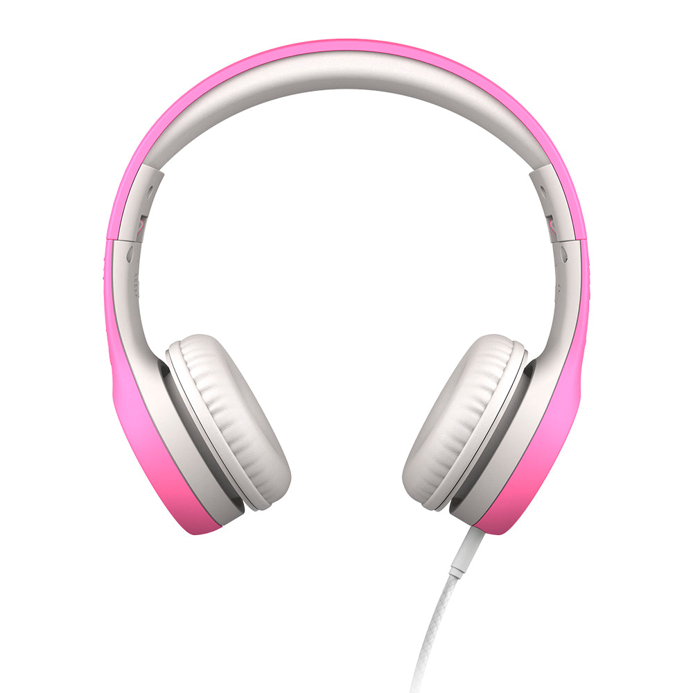 LILGADGET LilGadgets Connect+ Style Childrens Wired Headphones - Pink