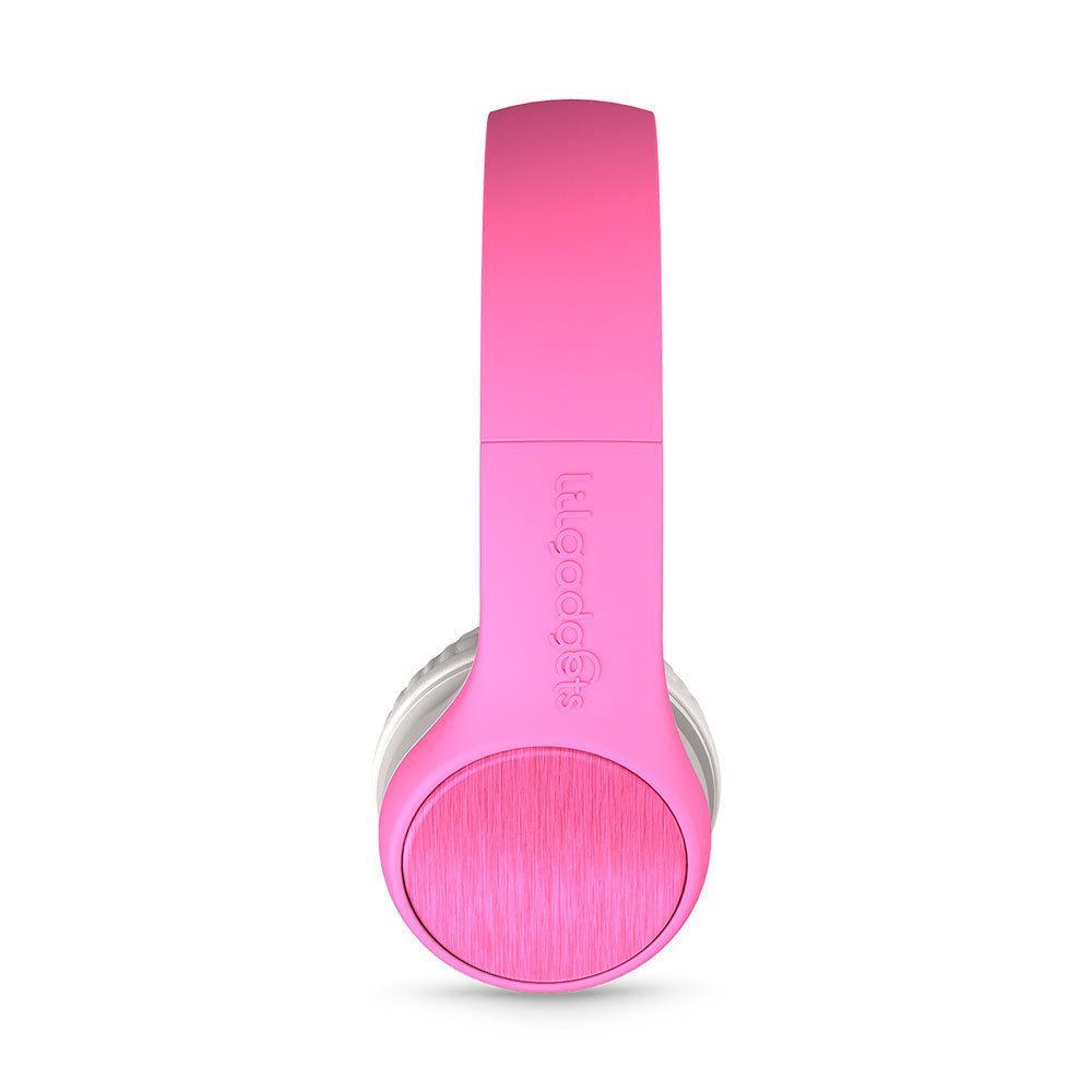 LILGADGET LilGadgets Connect+ Style Childrens Wired Headphones - Pink