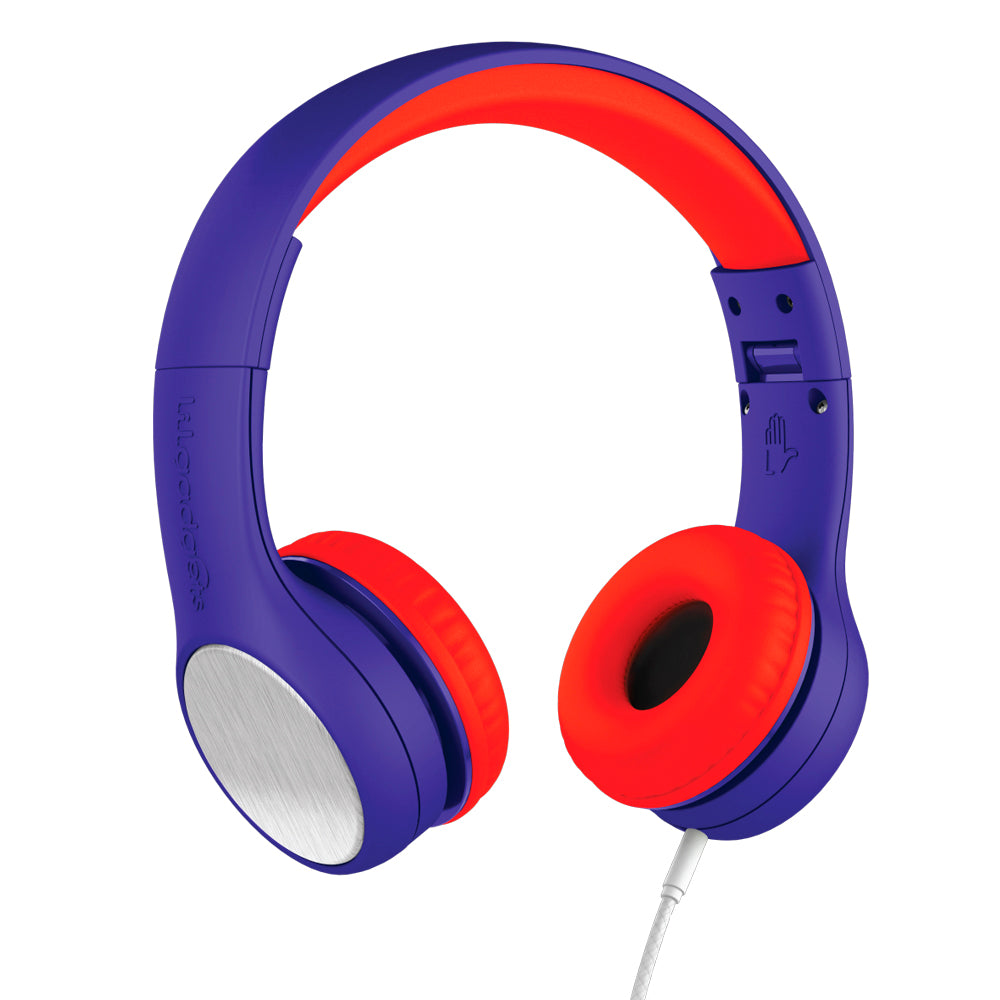 LILGADGET LilGadgets Connect+ Style Childrens Wired Headphones - Blue + Red