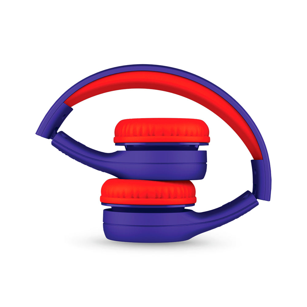 LILGADGET LilGadgets Connect+ Style Childrens Wired Headphones - Blue + Red