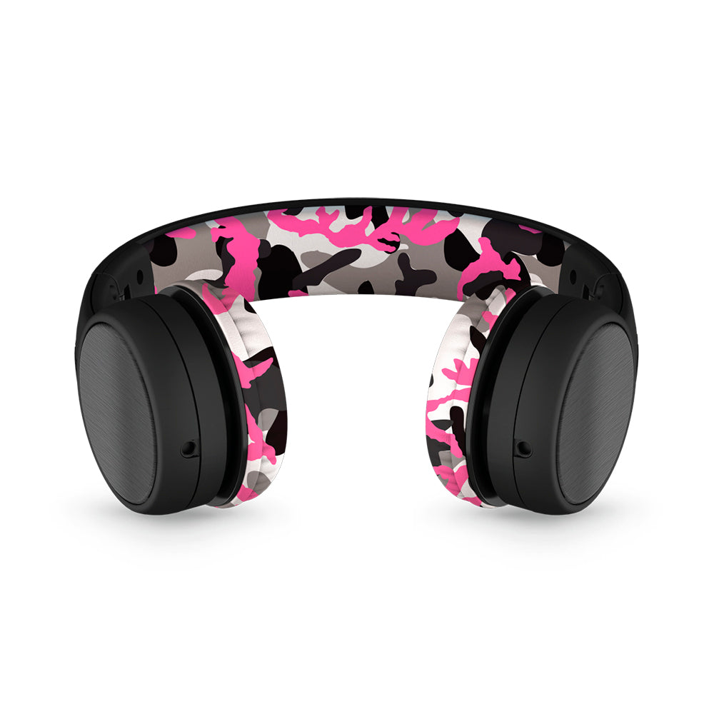 LILGADGET LilGadgets Connect+ Style Childrens Wired Headphones - Pink Camo