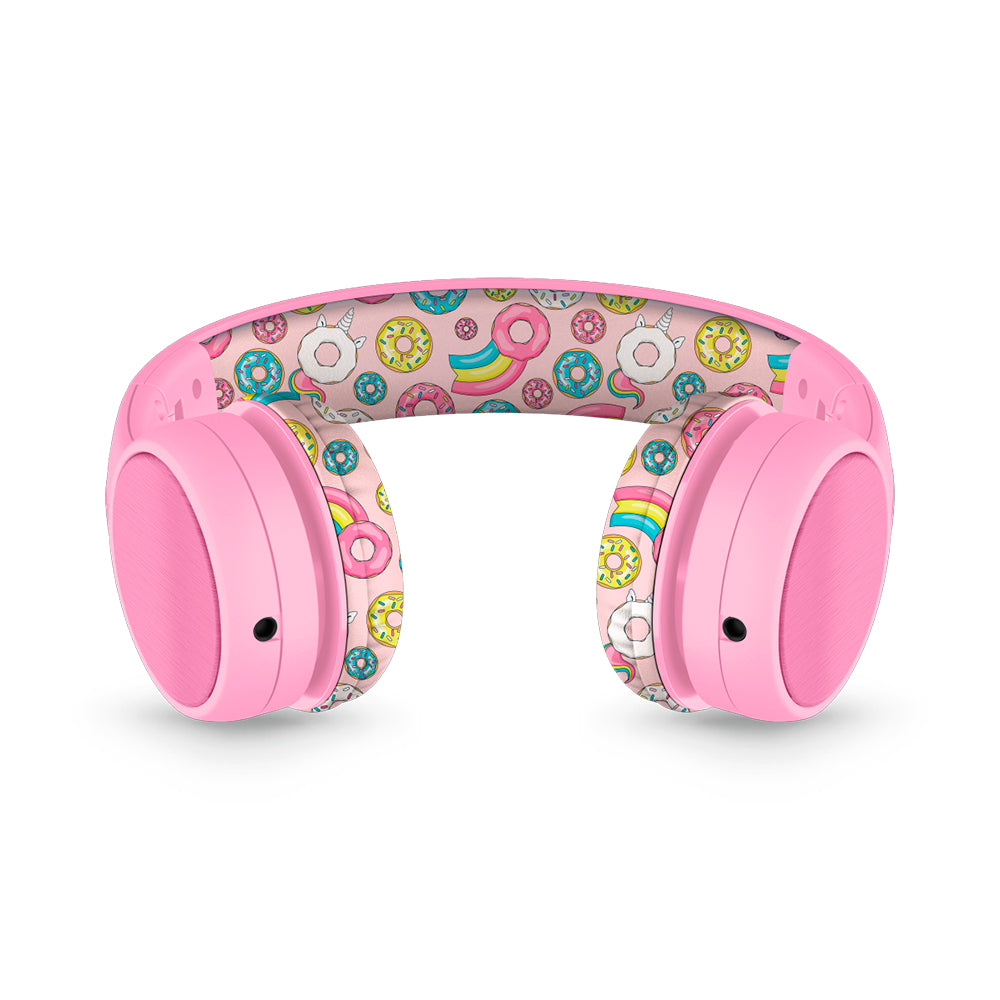 LILGADGET LilGadgets Connect+ Style Childrens Wired Headphones - Pink Doughnuts