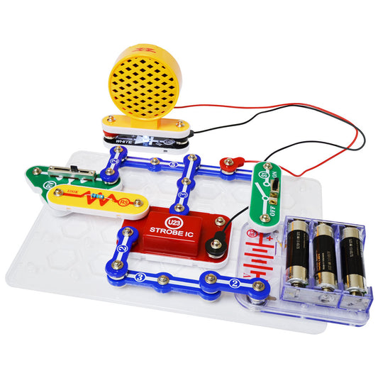 SNAP CIRCUITS Snap Circuits Mini Kit Strobe Light & Sound