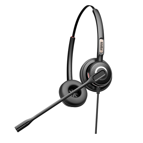 FANVIL HT202 Stereo Headset - Over the head design, perfect for any small office or home office (SOHO) or call center staff - RJ9 Connector