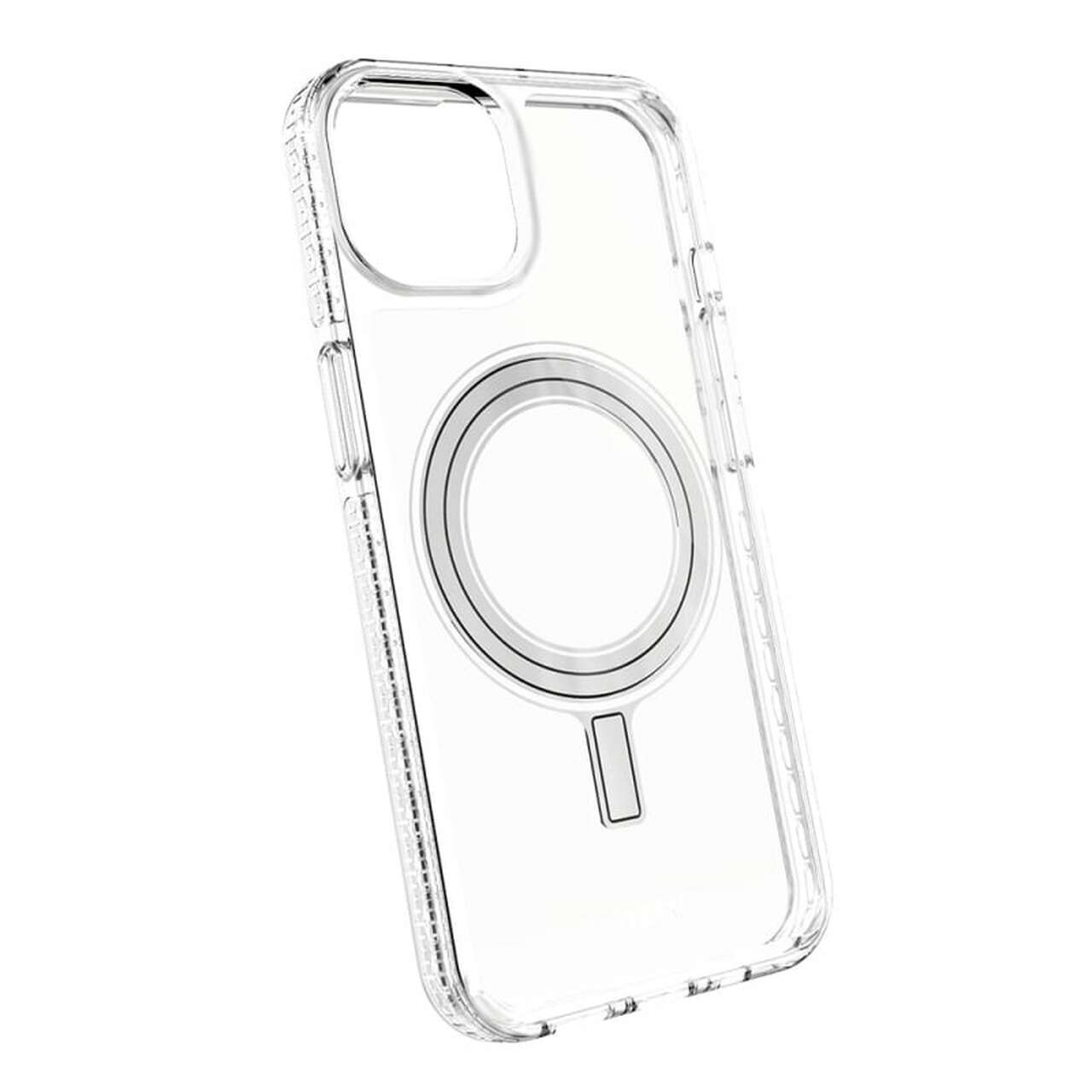 FORCE TECHNOLOGY Zurich Flux Case for Apple iPhone 13 - Frost Clear EFCTPAE192FLXF, Antimicrobial, Compatible with MagSafe, 2.4m Military Standard Drop Tested