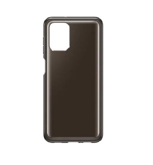 SAMSUNG Galaxy A12 Clear Case Black (Genuine) - Battles against bumps and scratches, Sleek and subtle