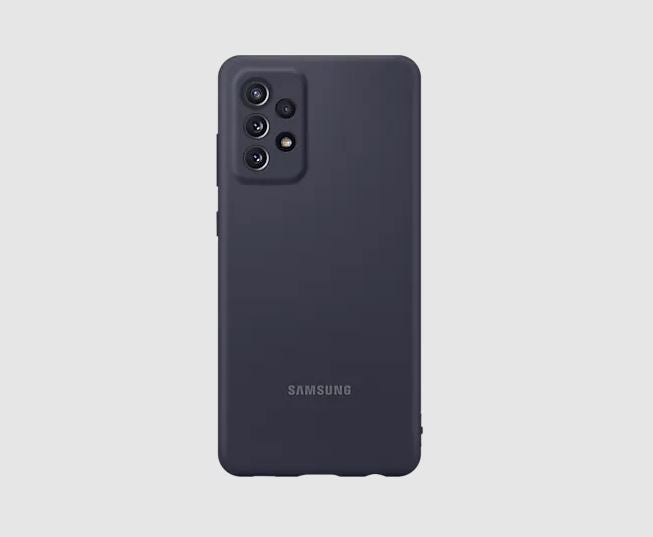 SAMSUNG A72 Silicone Cover Black - Silky smooth and stylish, Slender form, serious safeguarding, Colour choices for any style