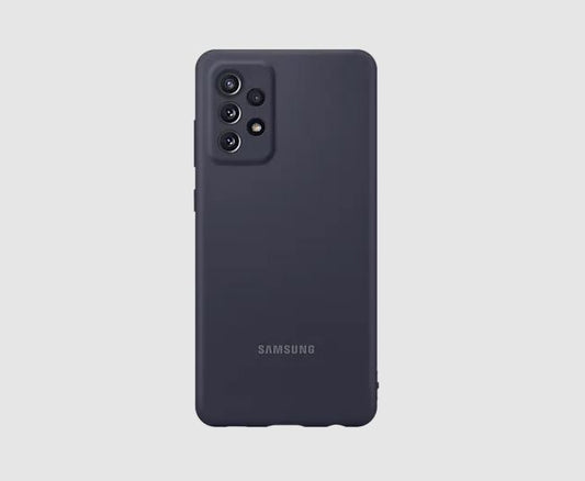 SAMSUNG A72 Silicone Cover Black - Silky smooth and stylish, Slender form, serious safeguarding, Colour choices for any style