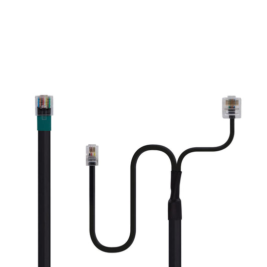 Sennheiser EHS splitter cable for Sangoma, Snom, Yealink, TipTel, Wildex and Htek phones