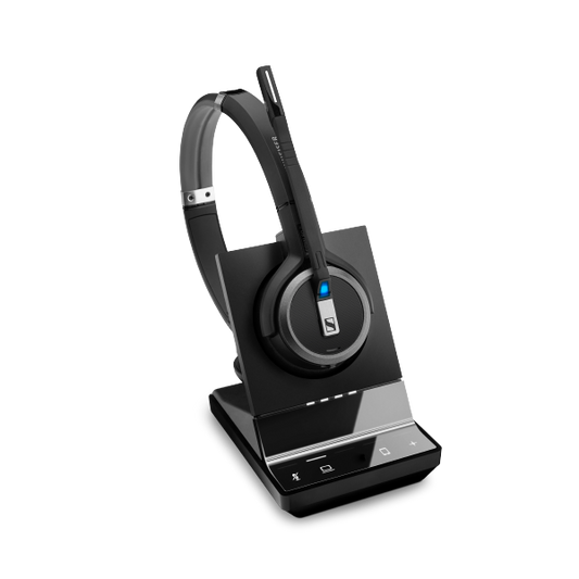 SENNHEISER | Sennheiser Impact SDW 5034 DECT Wireless Office Monoaural Headset w/ base station, for PC & Mobile, Included BTD 800 Dongle