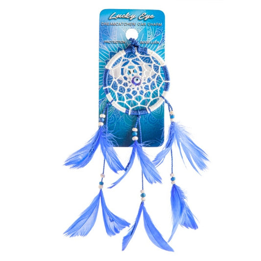 Lucky Eye Dreamcatcher Car Charm