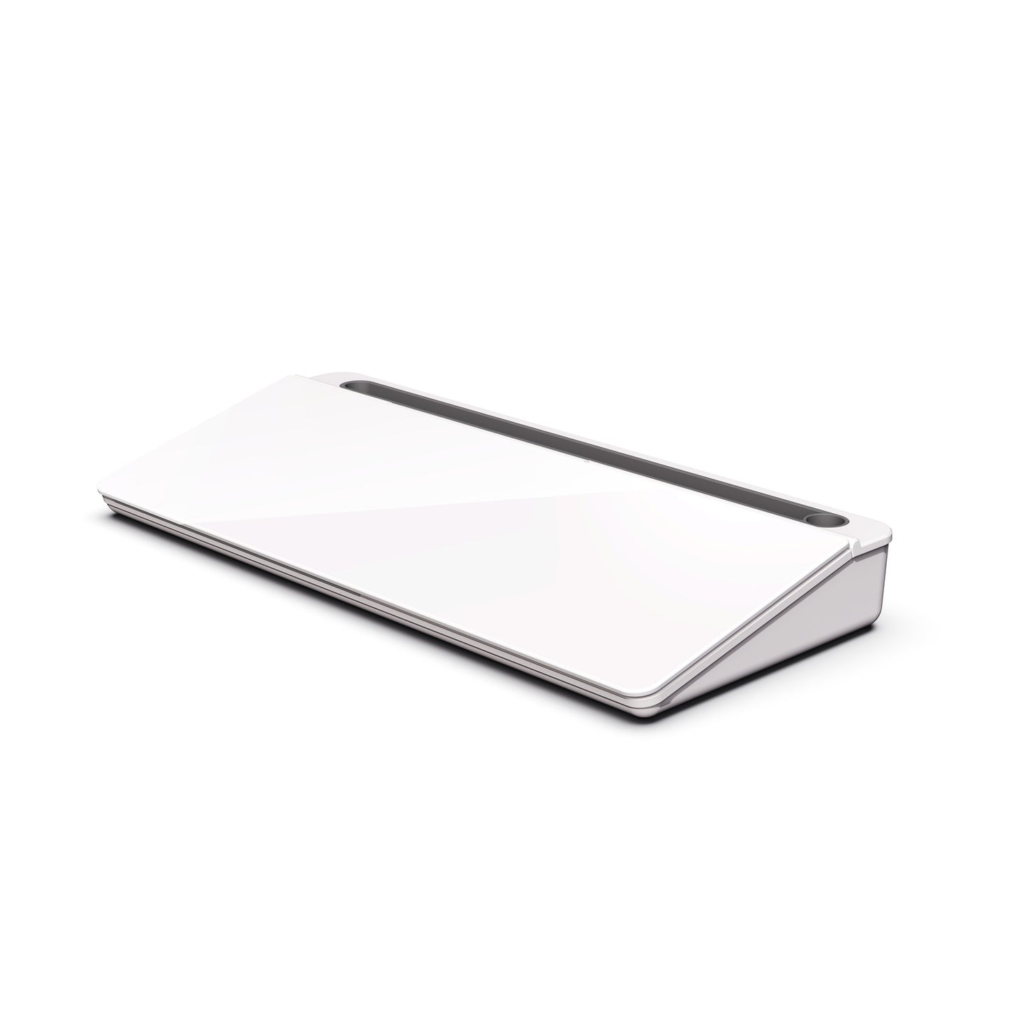 GOMINIMO Multipurpose Desktop Glass Dry Erase Board with Dividers