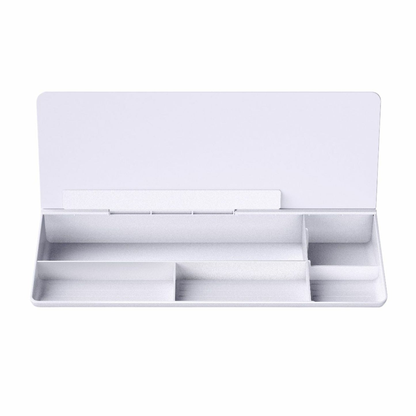 GOMINIMO Multipurpose Desktop Glass Dry Erase Board with Dividers