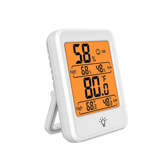 GOMINIMO Thermo Hygrometer No Backlight White