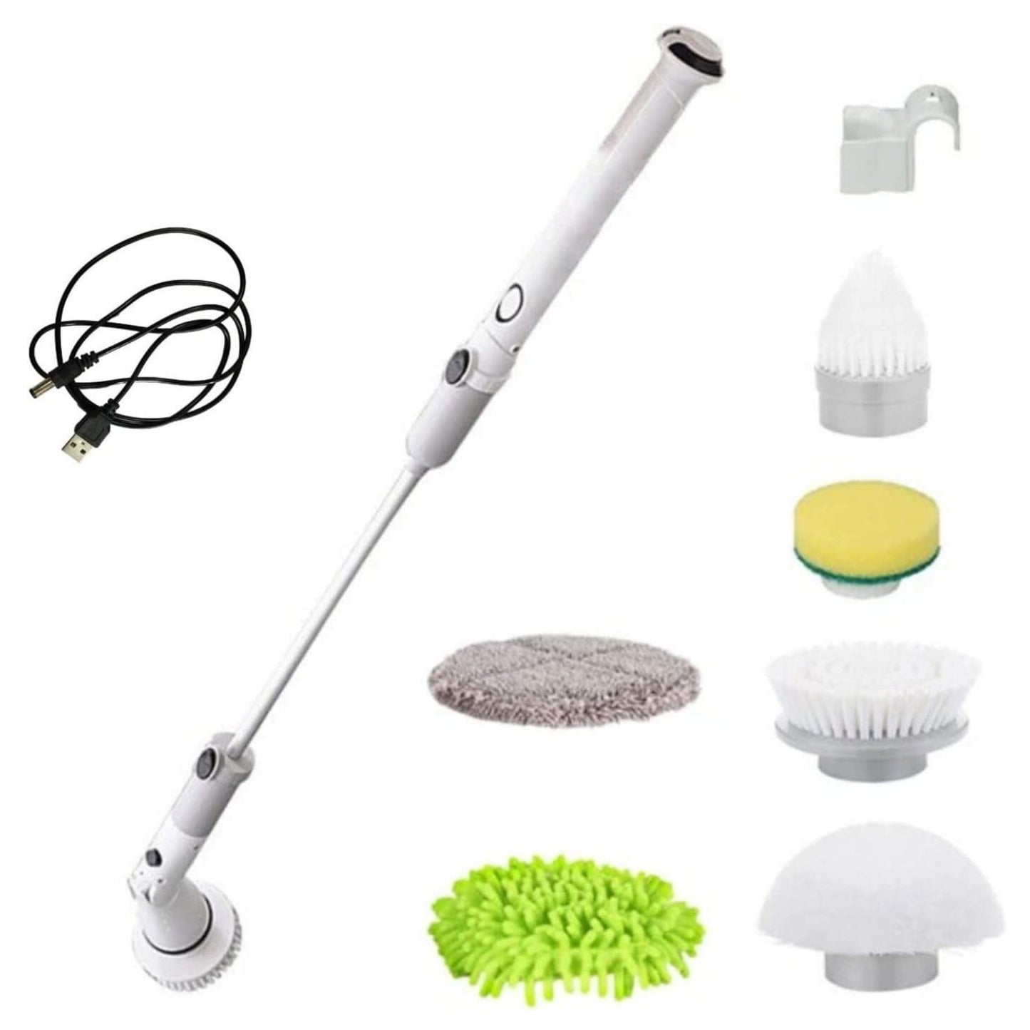 GOMINIMO Electric Spinning Scrubber 4000 mAh 6 Brush Set