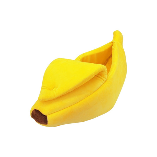Floofi Banana Pet Bed (XL Yellow)