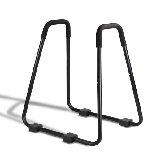 VERPEAK All-in-One Parallel Bars with Dip Station (Black)