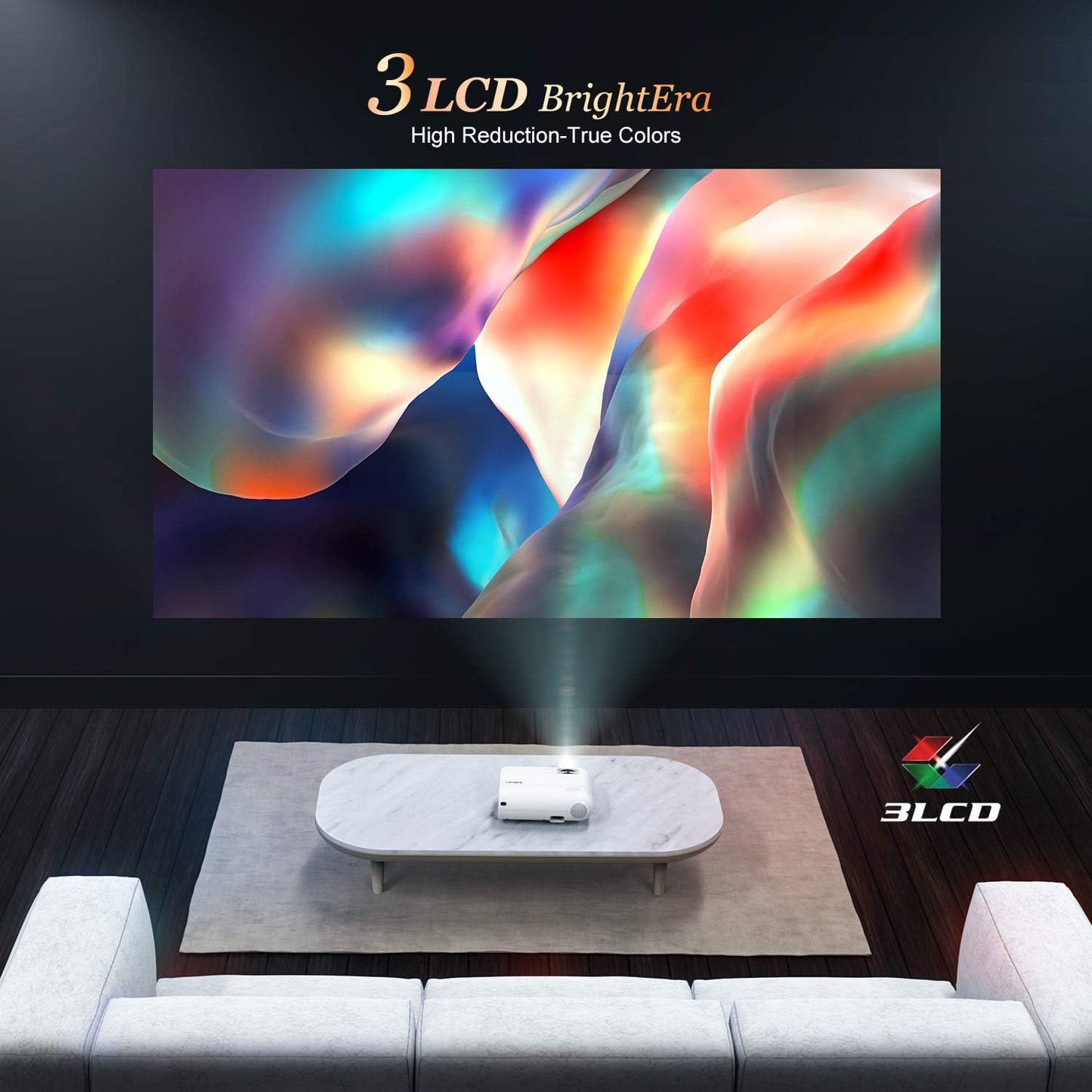 YABER V2 Native 720P LCD Entertainment Projector