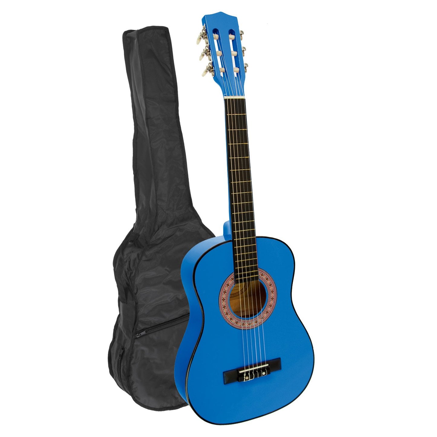 Karrera 34in Acoustic Children no cut Guitar - Blue