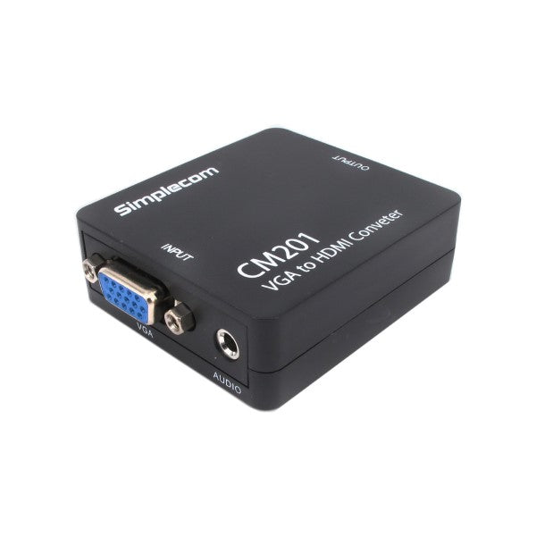 Simplecom CM201 Full HD 1080p VGA to HDMI Converter with Audio