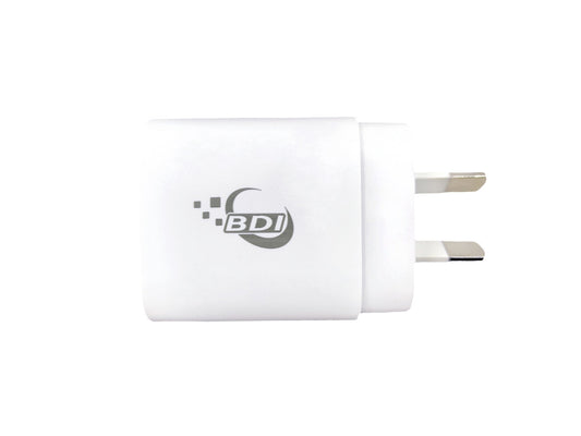 BDI 25W PD Quick Charger AU plug with USB-A and Type-C Ports