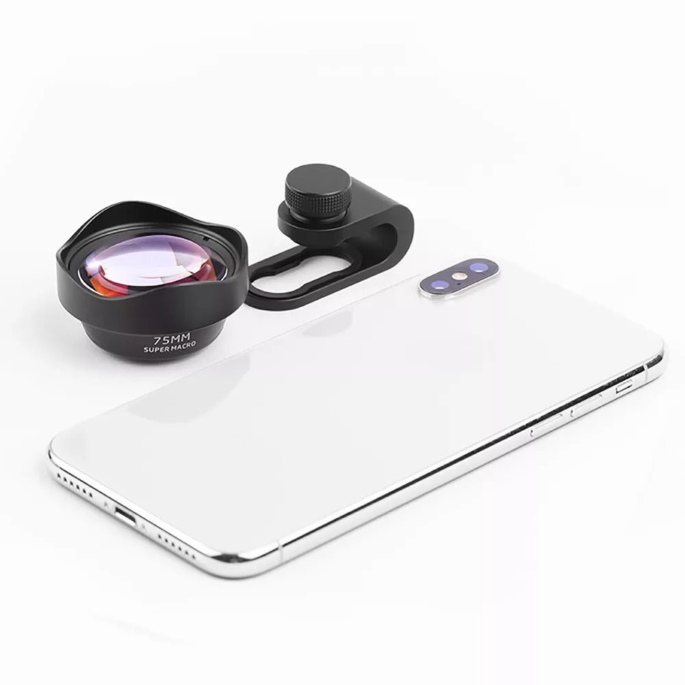 Ulanzi 75mm Professional Macro Photography Phone Camera Lens with Clip Universal